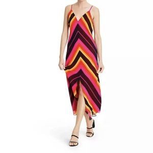 christopher john rodgers x target chevron dress size 8